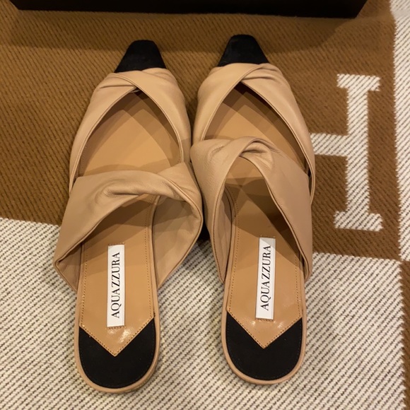Aquazzura twist flat mules - Picture 4 of 9